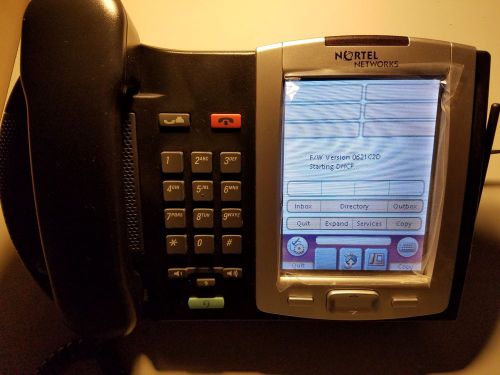 Nortel i2007 Color Touch screen IP Phone with power supply