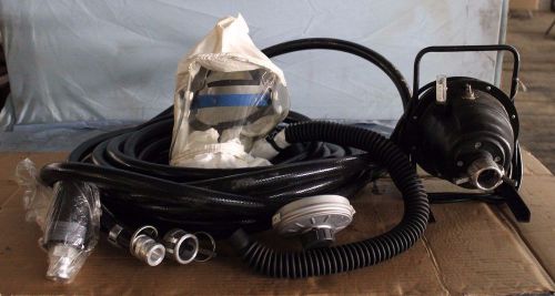 Bullard CC2O Tychem respirator hood,pump,hose,cartridge NEW   FREE SHIP!!