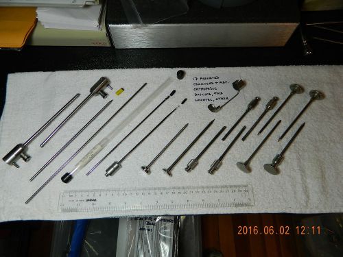 Cannulas and Miscellaneous Dyonics, FMS &amp; Linvatec items, 17 pieces, see photos