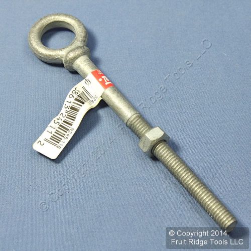 National hardware galvanized forged steel 5/16&#034; x 4.25&#034; eye bolt 3260bc n245-118 for sale