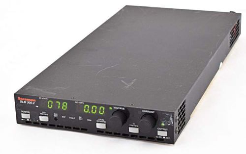 Sorensen dlm300-2 300v 2a 600 watt digital variable programmable dc power supply for sale