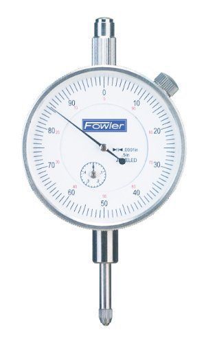 Fowler, 52-520-140-0 .500&#034; Dial Indicator, 2 AGD Group, 0-10 Continuous Reading