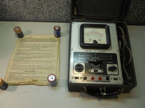 Vintage Superior Instruments Co. of New York Utility Tester AC/DC + other tests