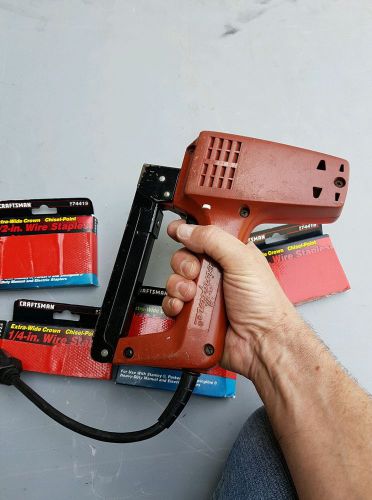 Swingline electric industrial stapler with 4 packages of staples