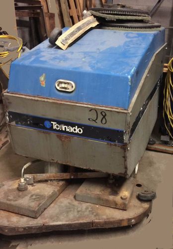 Used automatic floor scrubber tornado lr 28 priced to sell fast for sale