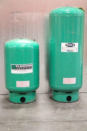 Pair of Flexcon SXHT40 SXHT60 Expansion Tank Hydronic Heating