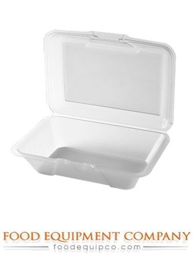 GET Enterprises EC-04-1-CL Eco-Takeouts 9 in. x 6 1/2 in. x 2 1/2 in. 1-Comp...
