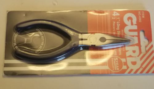 4502 - QTY 1 - GUARD NEW 4 1/2&#034; DIAGONAL PLIERS SPRING RETURN ACTION