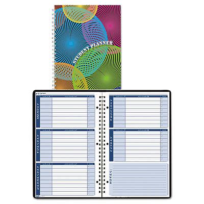Nondated Assignment Book For Intermediate Grades, 7 x 11, Blue/White Pages