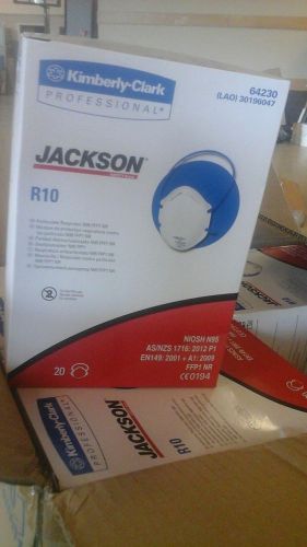 Jackson Safety 64230 R10 N95 Particulate Respirators 1 case 160 mask