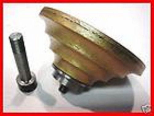 Zered diamond router bits profile wheel - waterfall 30mm fine for sale
