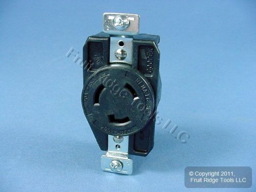 Cooper nema l6-20 twist locking receptacle outlet l6-20r 20a 250v cwl620r for sale