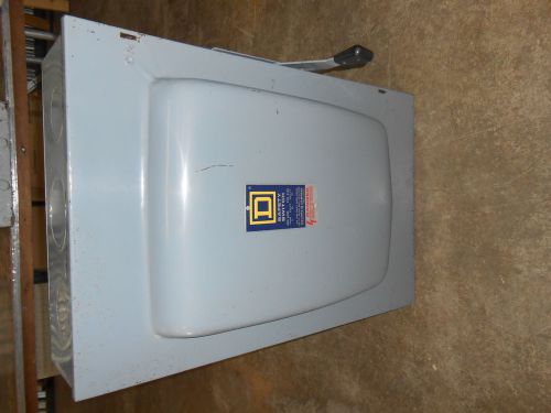 SQUARE D D325N SAFETY SWITCH 400 AMP 240 VOLT DISCONNECT