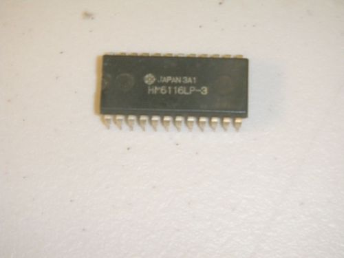 1 HITACHI HM6116LP-3   microprocessor chip  106-BX1-5