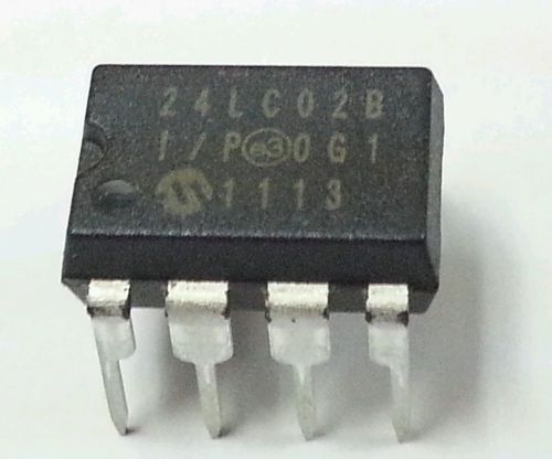 24LC02B-I/P, DIP-8 , 24LC02B  24LC02 Serial EEPROM , USA seller , fast delivery