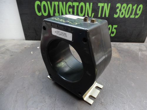 CURRENT TRANSFORMER, CAT#203-202, RATIO 2000:5, 600V INS,#716244, NEW- OLD STOCK