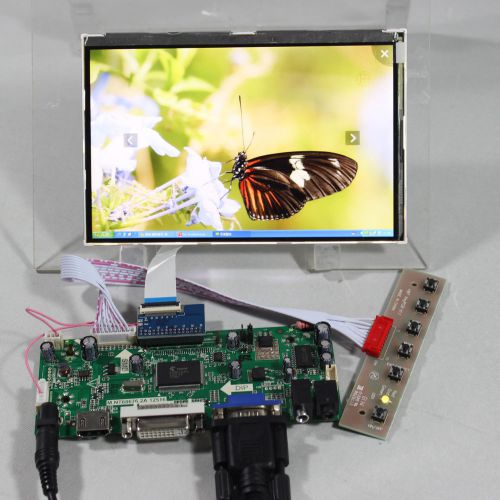 Hdm dvi vga driver board 7inch hsd070pww1 c ips lcd panel work for rasberry pi for sale