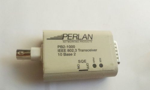 PERLAN PB2-1000 IEEE 802.3 Transceiver 10 Base 2