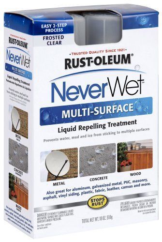 Rust Oleum Never Wet Waterproofing Multi Purpose Sealer Kit