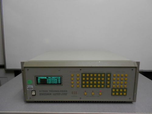 Pair XITRON TECHNOLOGIES 2503AH 3Channel Power Analysis System