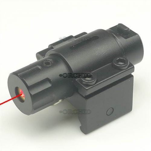 Glock 17 19 20 21 22 23 30 31 32 Electronic MINI Red Laser Dot Mount 20mm