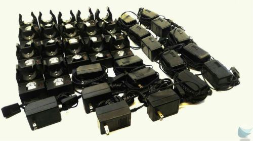 Lot of 17 streamlight stinger 75100 12-15v dc chargers w/ ac adapters for sale