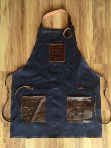 Apron Leather Pockets For Tools Woodwork &amp; Crafts Work Machinist Barber NBBSPP