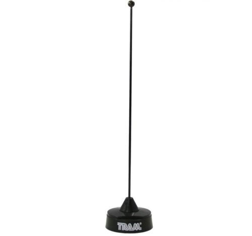 1126 Antenna Tram Black UHF 1/4 wave NMO Pre Tuned 410-490Mhz Antenna Motorol...