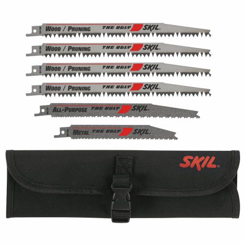 SKIL 94103 6-Piece Reciprocating Set with Pouch 6-Piece