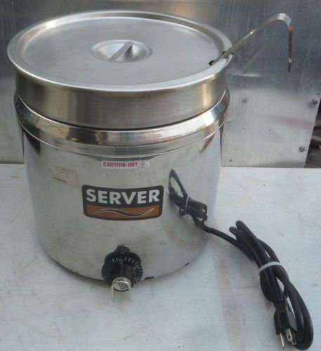 Server soup / food warmer fs-11 84100 120 volts, 1500 watts nsf approved for sale