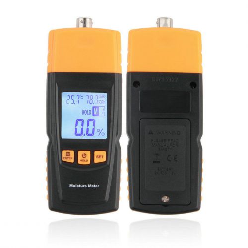 Portable Digital Moisture Meter GM620 Humidity Detector Tester LCD Display SC