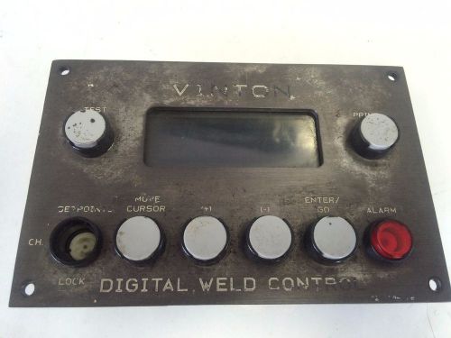 USED VINTON DIGITAL WELD CONTROL 58892-2, (MISSED ONE LEFT BOTTOM KEY) CX