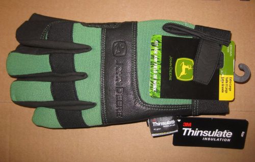 John Deere All Purpose Hi Dex Lined Gloves - 3M Thinsulate insulated Extra Large