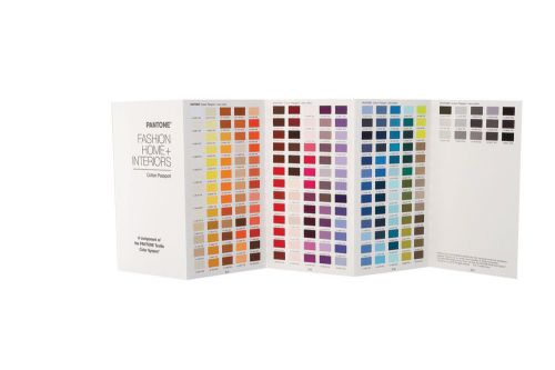 Pantone Cotton Passportsupplement FHIC210 Fashion home and interiors New Colors