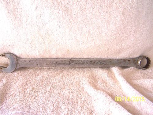 WILLIAMS &#034;SUPER RENCH&#034;  OPEN &amp;  BOX WRENCH--1-1/8  1172-17 INCHES LONG USA