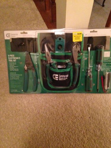 Commercial Electric 8 piece electricians tool set