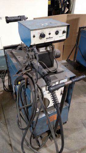 Miller cp-300 welder with millermatic s-52 wire feeder, cart for sale