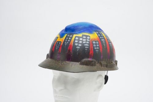 Creative Drawing on 3M H-700 Series Unvented Hard Hats - Design 11
