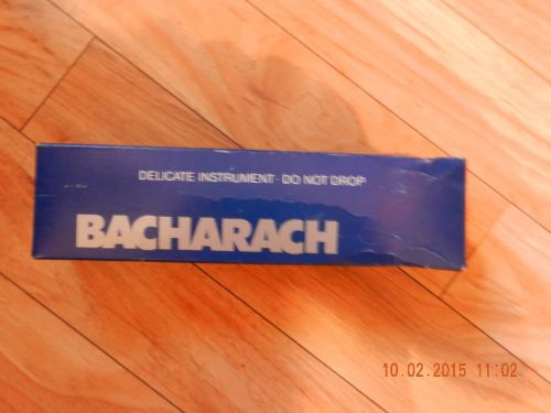 Bacharach 12-7012 Sling Psychrometer Red Spirit Filled Temp &amp; Relative Humidity