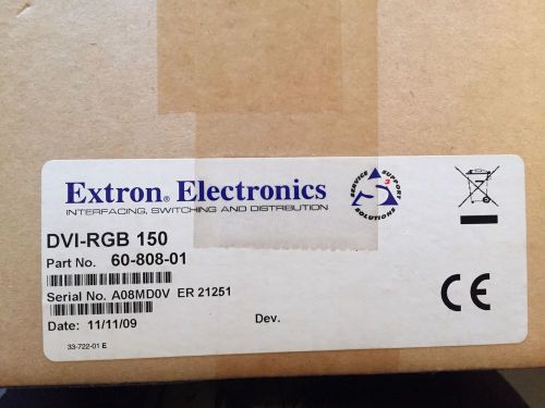 Extron DVI-RGB 150 Interface 60-808-01