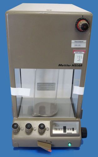 Mettler toledo h51ar precision scale lab analytical balance h-51-ar / warranty for sale