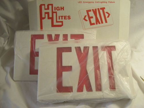 HIGH LITES LED double face red lettering EXIT SIGN  BP-PLED-5-R-DL