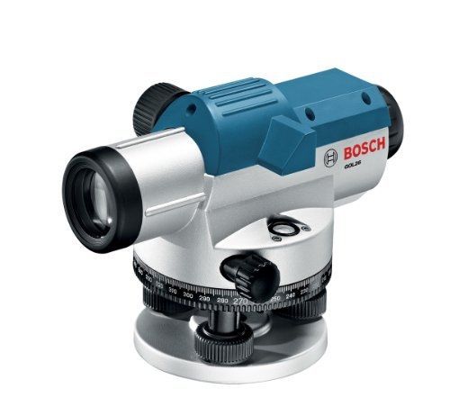 Bosch GOL26CK 26x Optical Level Kit with Tripod and Rod