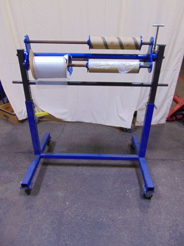 40&#034; wide 3 rack industrial dispenser roller for sale