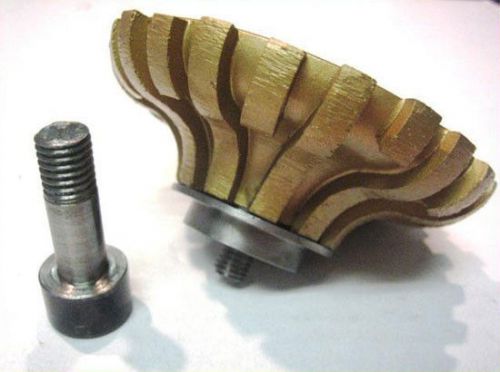 Zered diamond router bits profile wheel for granite ogee 25mm for sale