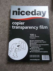 99 sheets niceday copier printer transparency film A4 - 182656