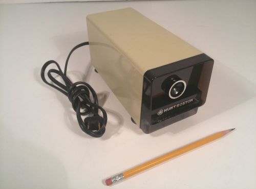 HUNT BOSTON MODEL 17 ELECTRIC PENCIL SHARPENER-Very Clean,Works Great,USA