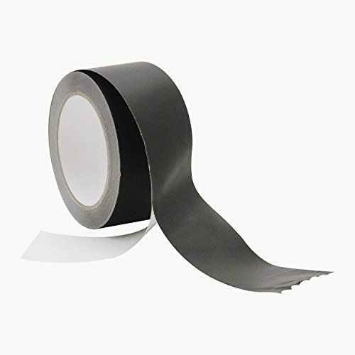 JVCC AF22-BLK Matte Black Aluminum Foil Tape: 2 in. x 30 yds. (Black)
