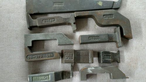 10 pc set of ATI (Snap On Tools) rivet bucking bars American Made #17