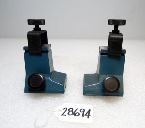 One Pair Optical Comparator V-Blocks (Inv.28694)